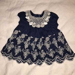 Baby Girl’s Denim Dress